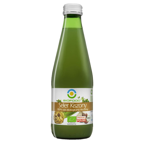 Sok z selerów kiszonych NFC bezglutenowy 300 ml - Bio Food (EKO)