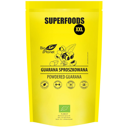 Guarana sproszkowana 500 g - Bio Planet Superfoods (EKO)