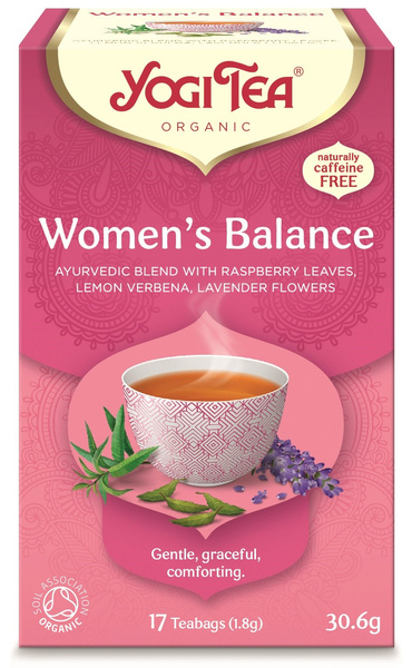 Herbatka dla kobiet równowaga women's balance 17 szt. 30,6 g - Yogi Tea (EKO)