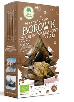 Borowik Szlachetny Suszony Cały Bio 70 G  -  DARY NATURY