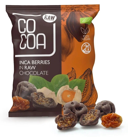 Jagody inkaskie w surowej czekoladzie 70 g - Cocoa (EKO)