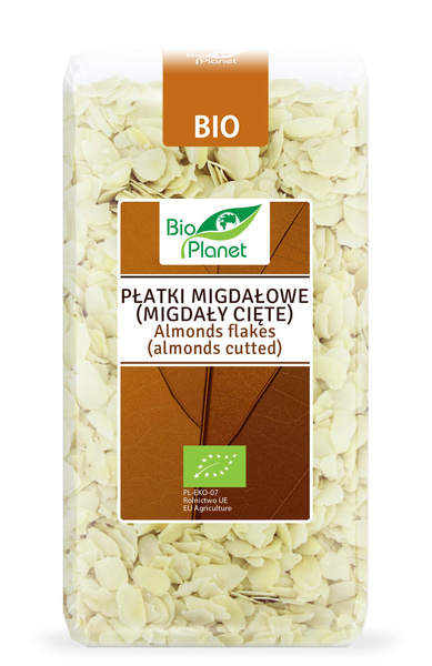 Migdały Cięte Płatki 300g - Bio Planet - EKO