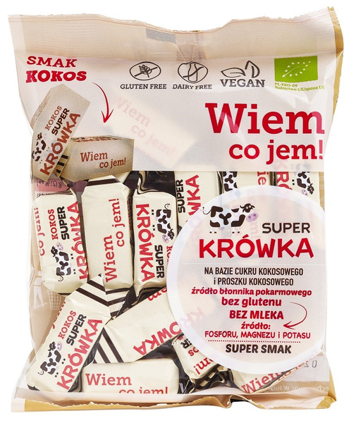 KRÓWKI KOKOSOWE BEZGLUTENOWE BIO 150 g - ME GUSTO (SUPER KRÓWKA)