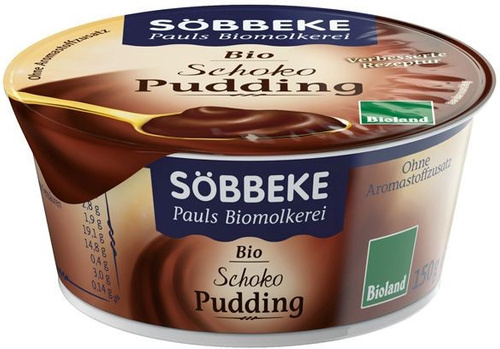 Pudding czekoladowy 150 g - Sobbeke (EKO)