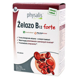 Żelazo i witamina B12 forte 45 szt. - Physalis