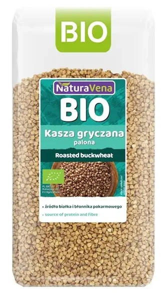 Kasza gryczana palona 500 g - NaturaVena (EKO)