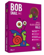 Przekąski roll jabłko czarna porzeczka bez dodatku cukru bezglutenowe 100 g - Bob Snail