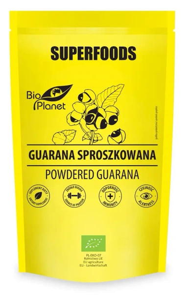 Guarana sproszkowana 150 g - Bio Planet (EKO)