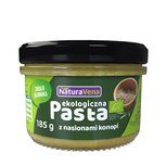 Pasta z ciecierzycy i szpinaku z nasionami konopi 185 g - Naturavena (BIO)