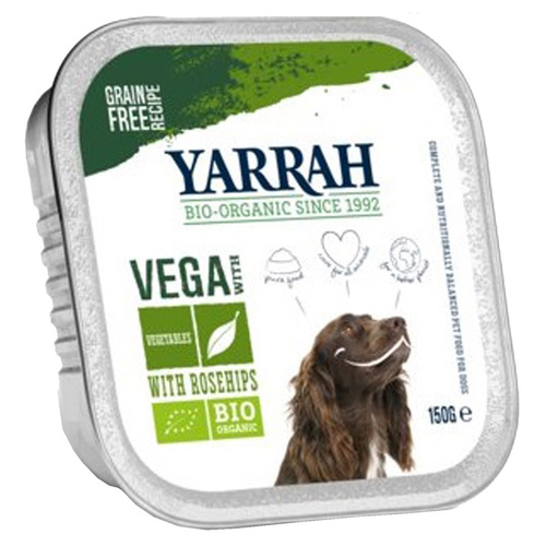 KARMA - VEGA Z OWOCAMI DZIKIEJ RÓŻY BIO 150 g DLA PSA - YARRAH