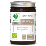 Grzyby soplówka jeżowata lion's mane ekstrakt 50 szt. 500 mg - Be Organic (EKO)