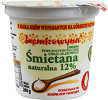 Ekologiczna Śmietana 12% 280g - Łemkowyna