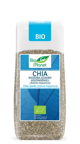 Chia Ekologiczne Nasiona Szałwia Hiszpańska 200 g - Bio Planet