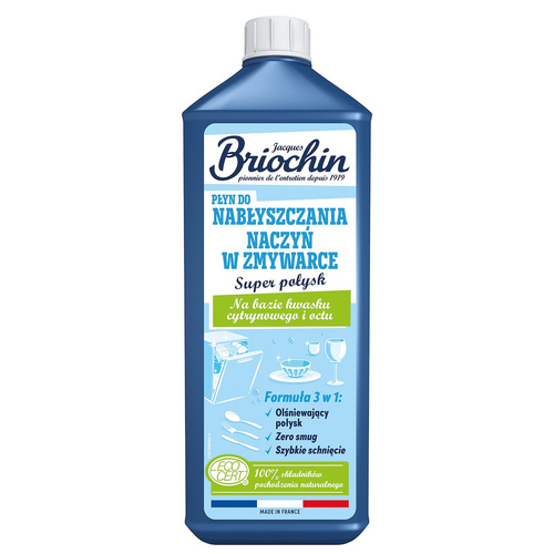 Płyn nabłyszczający do zmywarek 750 ml - Briochin