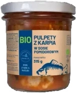 Pulpety z karpia w sosie pomidorowym 315 g - Ryby Z Serca Natury (BIO)