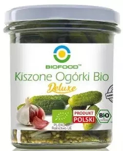 Ogórki kiszone bezglutenowe 320 g - Bio Food (EKO)