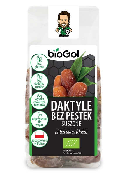 Daktyle Bez Pestek Suszone Bezglutenowe Bio 150 G  -  BIOGOL