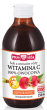 Sok Witamina C z Dzikiej Róży 250ml - Polska Róża