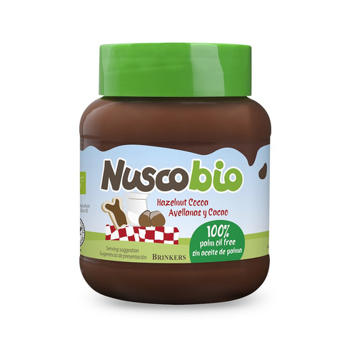 Krem orzechowo kakaowy 400 g - Nuscobio (EKO)
