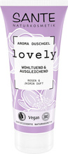 Żel pod prysznic lovely róża i jaśmin 200 ml - Sante