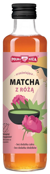 Herbata matcha różana 250 ml - Polska Róża