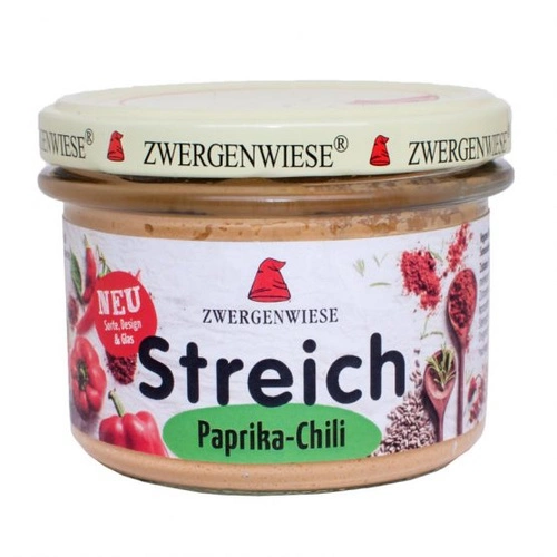 Pasta Słonecznikowa Z Papryką Bezglutenowa  Bio 180 G  -  ZWERGENWIESE