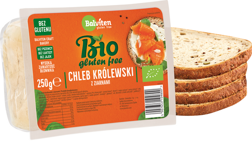 Chleb Królewski Z Ziarnami Bezglutenowy Bio 250 G  -  BALVITEN