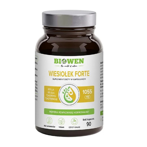 Wiesiołek forte (1040 mg) 90 szt. - Biowen (EKO)