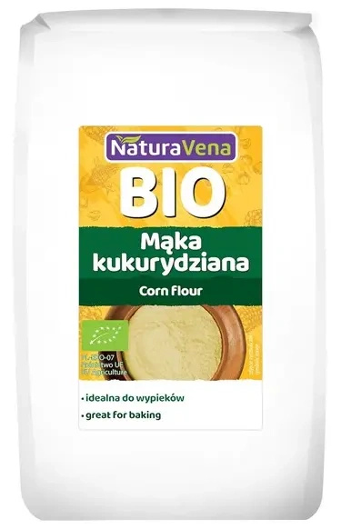 Mąka kukurydziana 400 g - Naturavena (EKO)