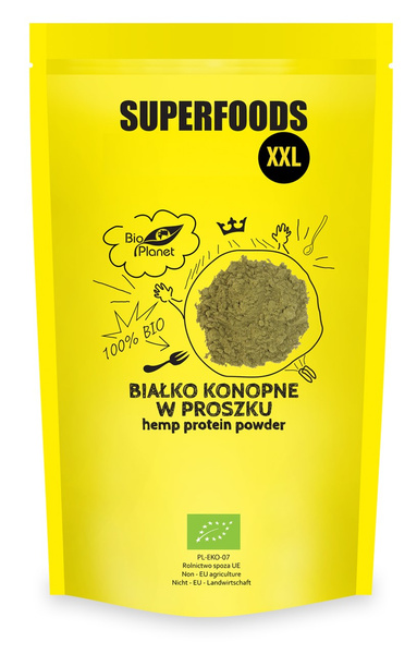 Białko Konopne w Proszku 500g - Bio Planet