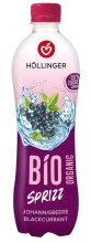 Napój z czarnych porzeczek gazowany 500 ml - Hollinger (EKO)