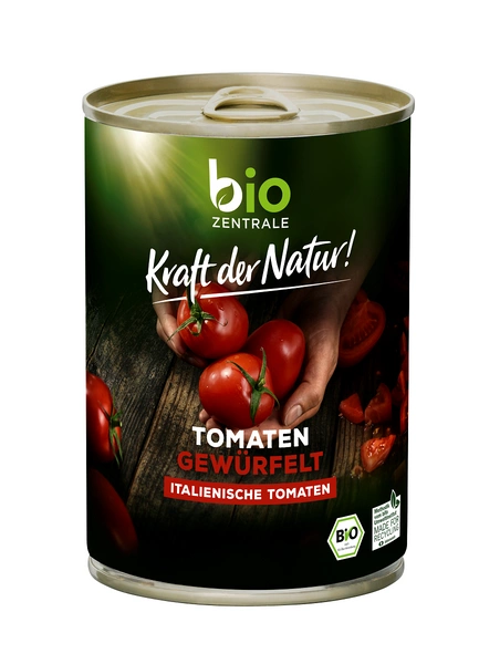 Pomidory Pokrojone w Kostkę 400g - Bio Zentrale