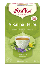 HERBATKA ZIOŁA ALKALICZNE (ALKALINE HERBS) BIO (17 x 2,1 g) 35,7 g - YOGI TEA