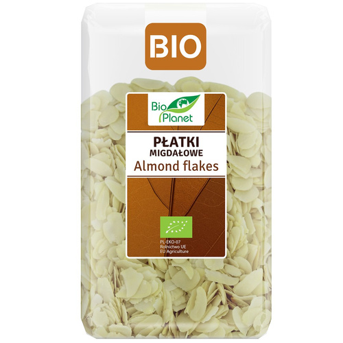 Płatki migdałowe 600 g - Bio Planet (EKO)