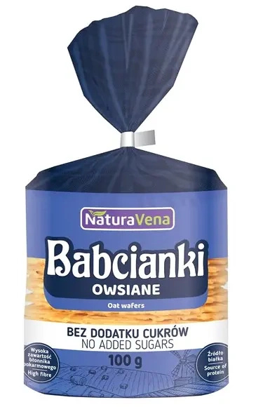 Babcianki owsiane 100 g - Naturavena