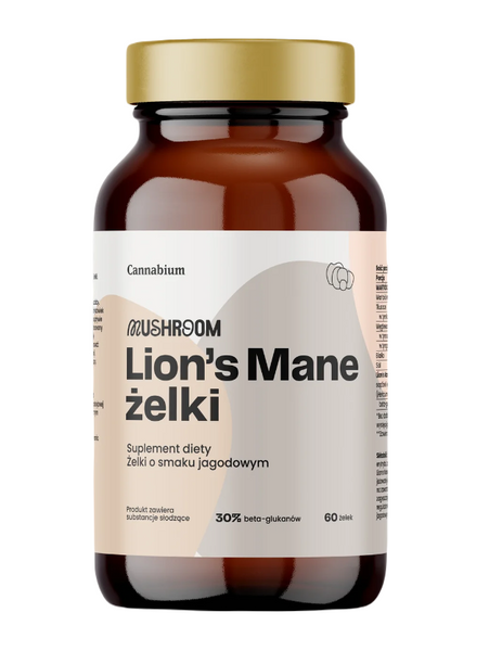 Żelki Lion'S Mane O Smaku Jagodowym 170 G - Cannabium