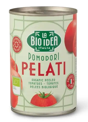 Pomidory pelati bez skóry 400 g (240 g) - La Bio Idea (EKO)
