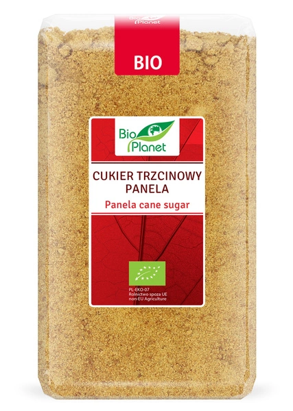 Cukier Trzcinowy Panela Bio 1 Kg  -  BIO PLANET