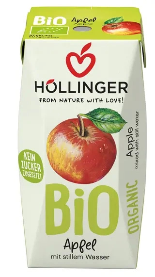 Nektar jabłkowy 200 ml - Hollinger (EKO)