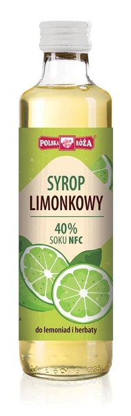 Syrop Limonkowy 250 Ml - Polska Róża