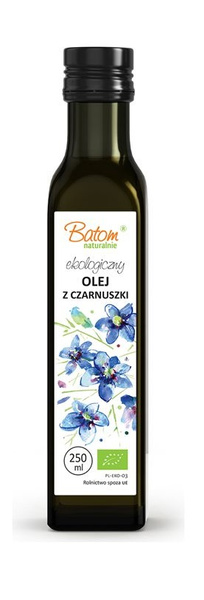 Olej z czarnuszki tłoczony na zimno 250 ml - Batom (EKO)