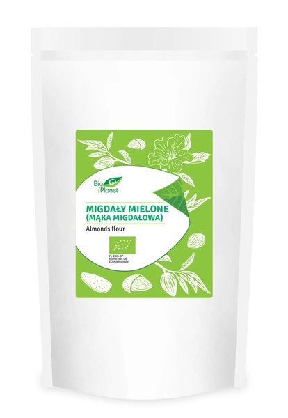 Migdały Mielone Mąka Migdałowa 250g - Bio Planet - EKO