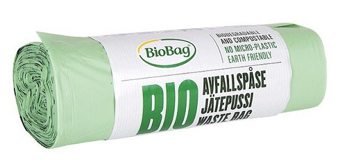 Worki Na Odpady Bio I Zmieszane 35 L 20 Szt. (Kompostowalne I Biodegradowalne)   -  BIOBAG