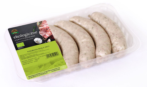 Ekologiczna Kiełbasa Biała 485g - Wasąg