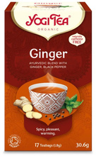 Herbatka imbirowa ginger 17 szt. 30,6 g - Yogi Tea (EKO)