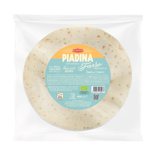 Piadina orkiszowa 3 szt. 300 g - Alimenta (EKO)