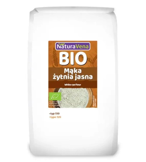 Mąka żytnia chlebowa typ 720 1 kg - Naturavena (EKO)