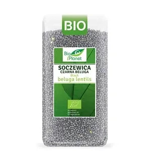 Soczewica czarna beluga 400 g - Bio Planet (EKO)