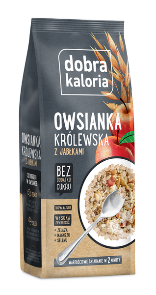 Owsianka Królewska z Jabłkami 320g - Dobra Kaloria 