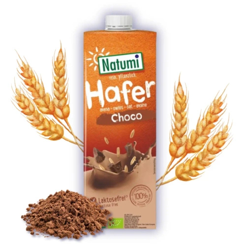 Napój owsiano kakaowy 1 l - Natumi (EKO)